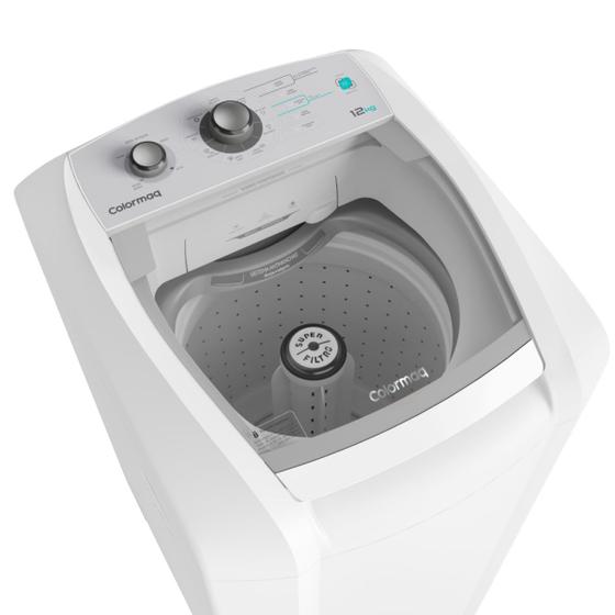 Maquina de Lavar Roupas Automatica 12KG Colormaq LCA12 Turbo Lavagem