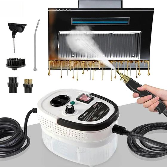 Imagem de Máquina de limpeza pesada a vapor limpador portátil alta temperatura 2500w - 110v