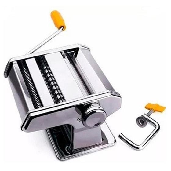 Imagem de Máquina De Macarrão 3 Tipos De Massa Manual Inox