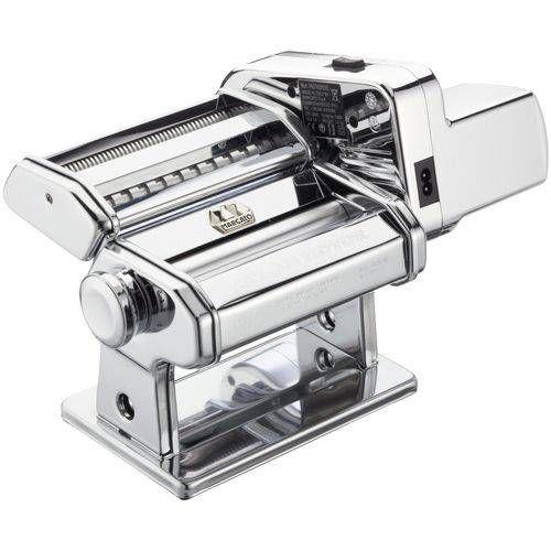 Máquina De Macarrão Atlas 150 Italiana kit + Motor Marcato Cilindro / Máquina para Massas