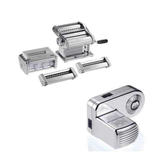 Máquina de Macarrão Set Multipast e Motor Marcato Atlas 150 Classic 6
