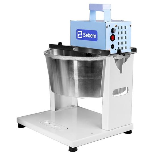 Imagem de Máquina de Mexer Doces Misturador Misturela Azul 10 Litros com Base Sebem