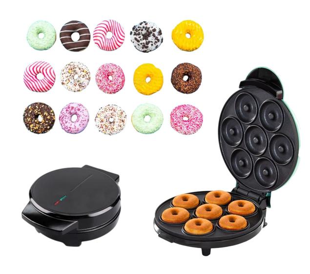 Imagem de Máquina De Mini Donuts Rosquinha 7 Furos Confeitaria 110v
