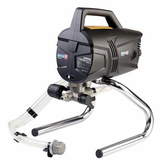 Máquina de Pintura Airless 1.35 HP 3000 PSI 110v com Acessórios FORTGPRO FG6003T Menor preço em Máquina de Pintura Airless 1.35 HP 3000 PSI 110v com Acessórios FORTGPRO FG6003T
