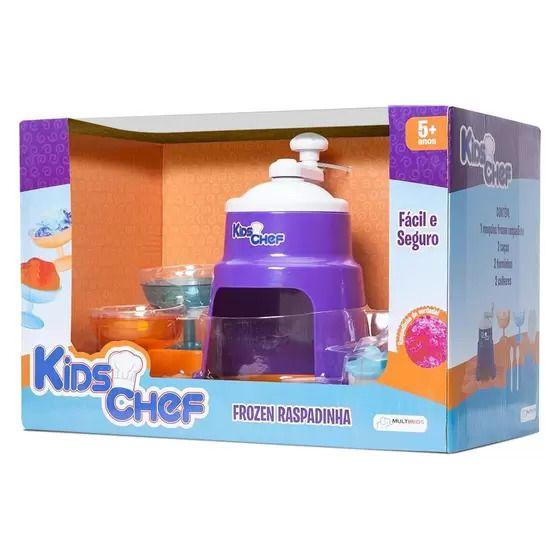 Imagem de Máquina de Raspadinha Kids Chef Frozen c/ Acessórios Multikids