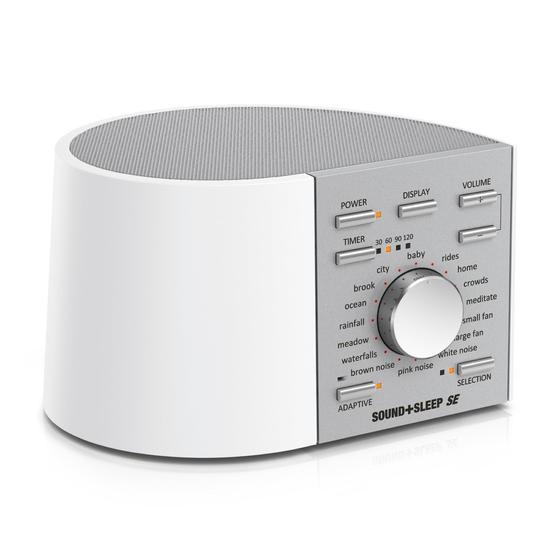 Imagem de Máquina de Ruído Branco Sound + Sleep SE - com Tecnologias de Som Adaptáveis