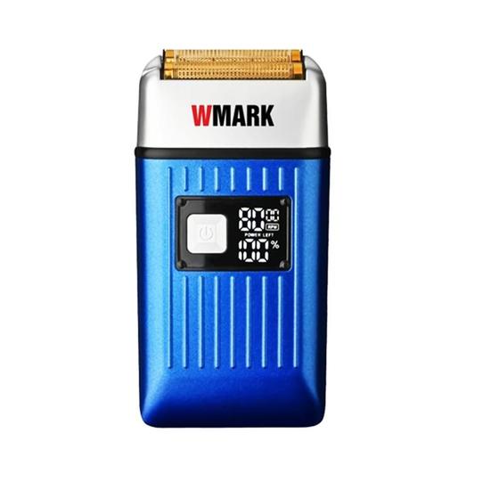 Imagem de Maquina de Shaver Barbeiro Profissional Wmark NG 996 Azul