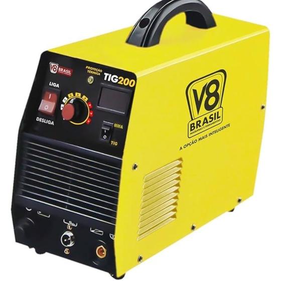 Imagem de Máquina De Solda Equipada Com Tecnologia Inversora V8 Brasil