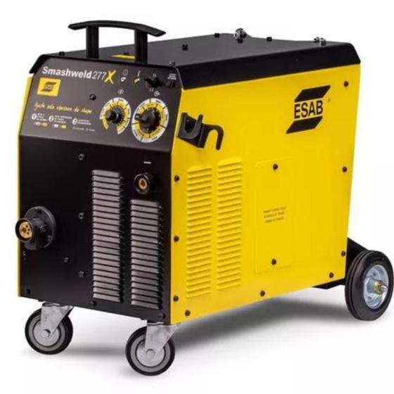 Imagem de Máquina De Solda Esab Smashweld 277x Preta E Amarela 50hz/60hz 220v/380v