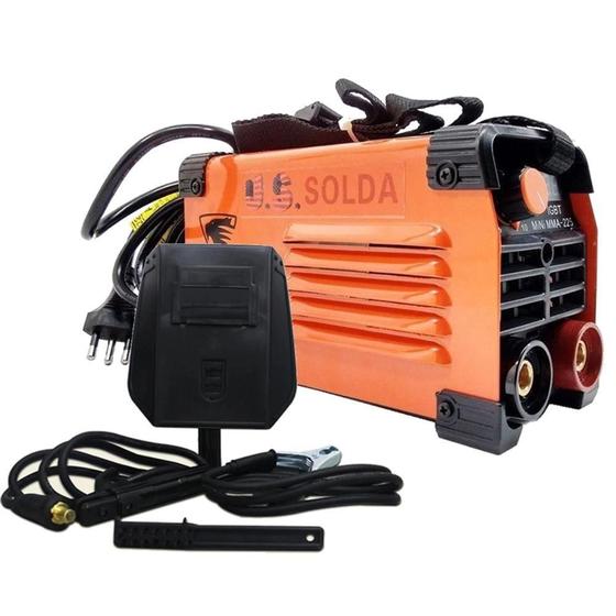 Imagem de Maquina De Solda Inversora Mini Mma 226 127v Usk+acessorios