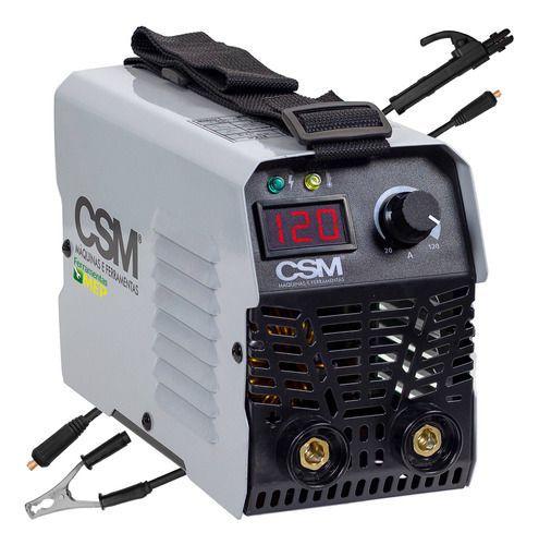 Maquina De Solda Inversora Para Eletrodos 120a 220v Csm120 - CSM é boa?