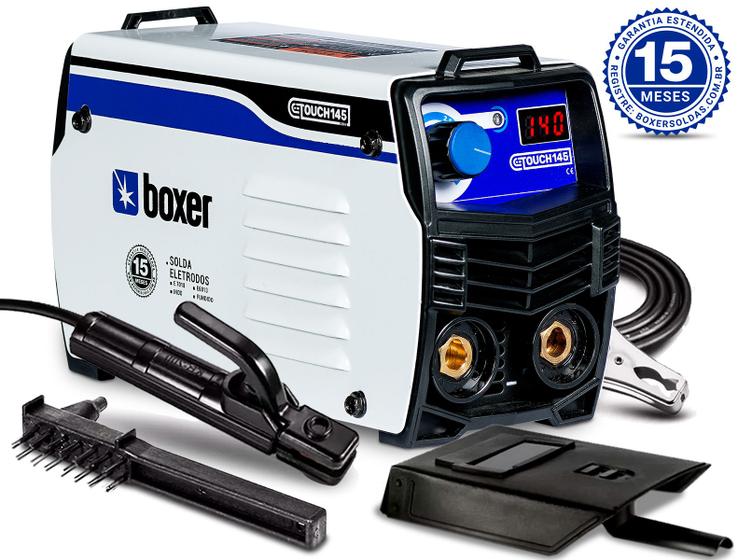 Máquina De Solda Inverter Boxer Touch 145 Branca 220v - Máquina de ...
