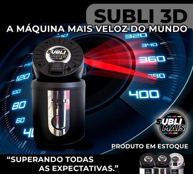 Imagem de Máquina De Sublimação Subli 3d Sublimais 110/220V