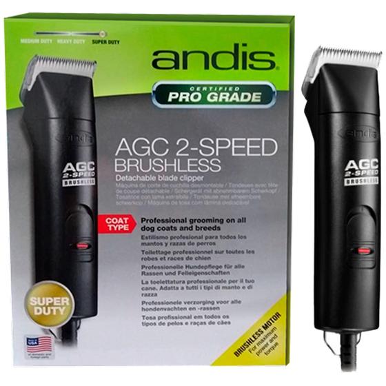 Maquina de tosa profissional andis agc 2-speed brushless voltagem 110/220v bivolt -preto Menor preço em Maquina de tosa profissional andis agc 2-speed brushless voltagem 110/220v bivolt -preto
