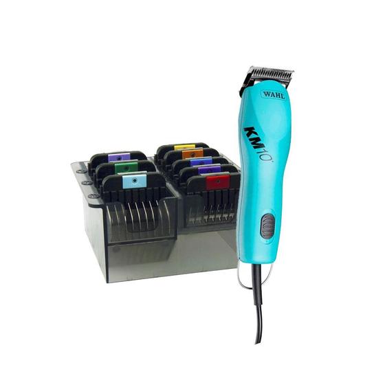 Maquina De Tosa Profissional Km10 Bivolt - Wahl + Conjunto Pentes Adaptadores Menor preço em Maquina De Tosa Profissional Km10 Bivolt - Wahl + Conjunto Pentes Adaptadores