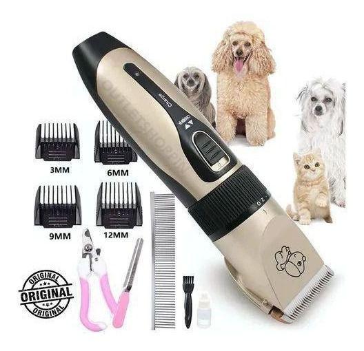 Máquina De Tosa Profissional Recarregável Usb Cães Gatos Pet - Mundo ...
