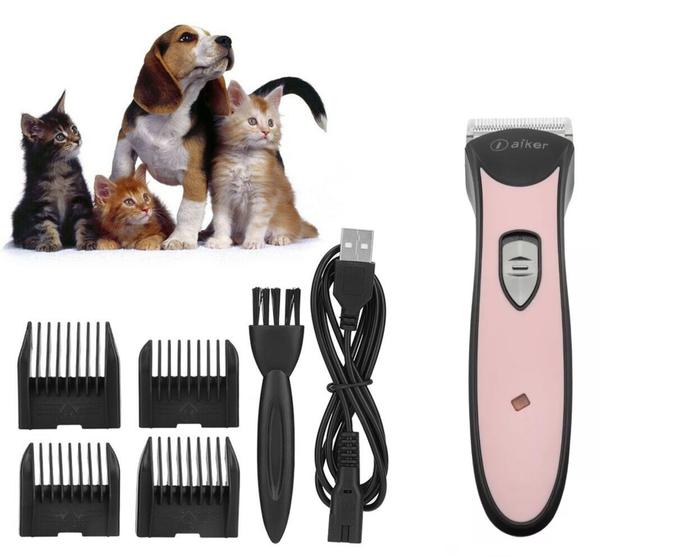 Maquina De Tosa Rosa Profissional Sem Fio Pet Cachorro E Gato Dog é boa?