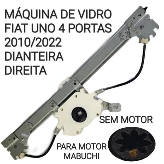 Imagem de Máquina de Vidro Elétrico Dianteiro Direito Para Uno