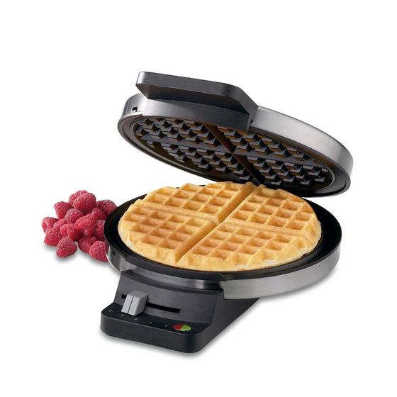 Imagem de Maquina De Waffle Cuisinart Classic Aço Escovado WMR-CACBRB 220v