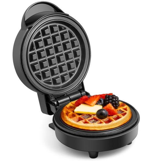 Imagem de Máquina de Waffle Grill Elétrica Pratic Antiaderente 110V.