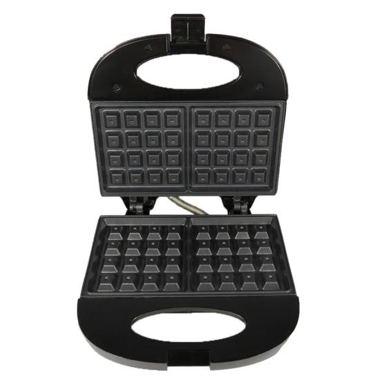 Maquina De Waffle Omeleteira Mini 2 Chapas Antiaderente 220v - A5 Menor preço em Maquina De Waffle Omeleteira Mini 2 Chapas Antiaderente 220v - A5