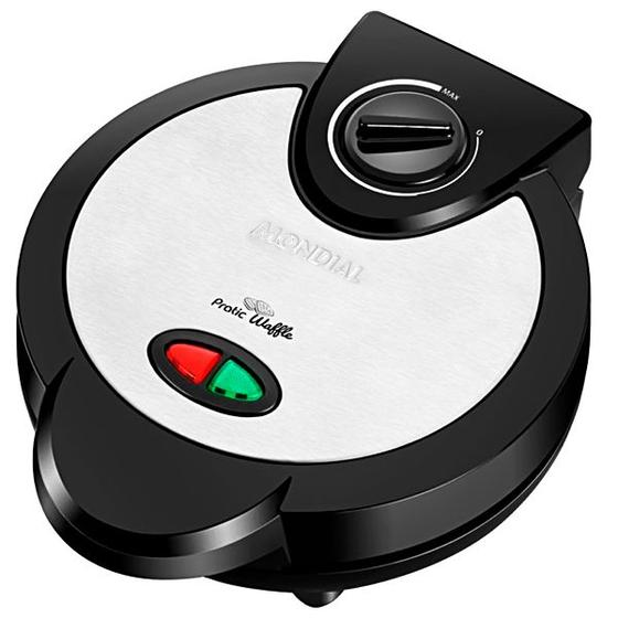 Maquina de Waffles Mondial Pratic GW01 1.200 Watts 220V 50/60 HZ
