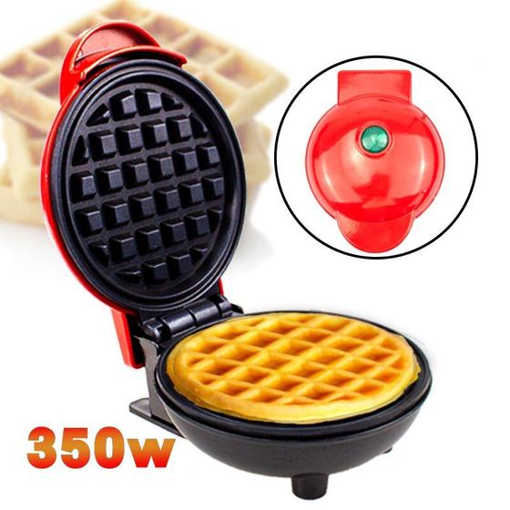 Imagem de Máquina Elétrica de Waffles e Bubble Egg Cake - Design Moderno