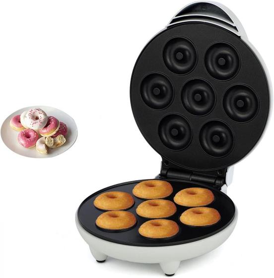 Imagem de Máquina Elétrica Para Fazer Donuts De 7 Furos Com Superfície