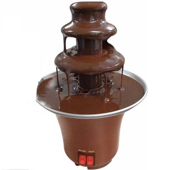 Imagem de Máquina Fondue Profissional Chocolate Fonte Cascata Elétrica