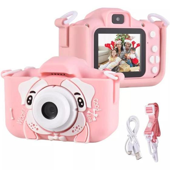 Imagem de Máquina Fotográfica Infantil Digital Vídeos Hd Fotos E Jogos