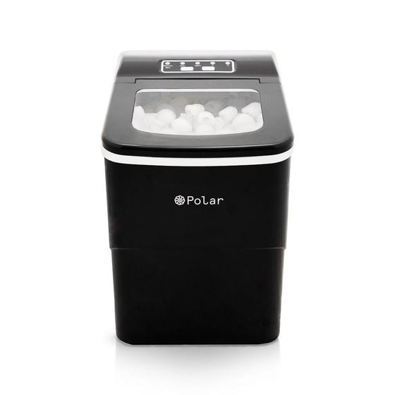 Imagem de Máquina Gelo Polar - Ice Maker - Preto 15Kg Dia 220V - 220V