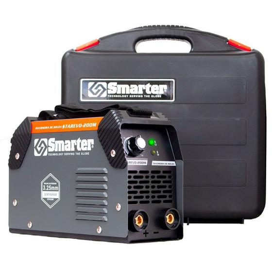 Máquina Inversora de Solda Bivolt 180A com Maleta - SMARTER-STAREVO-200M Menor preço em Máquina Inversora de Solda Bivolt 180A com Maleta - SMARTER-STAREVO-200M