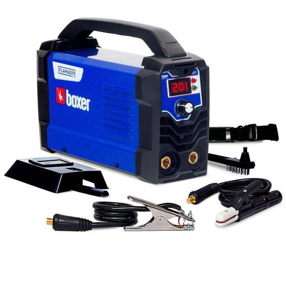 Máquina Inversora de Solda Boxer Flama 201 200A Bivolt é boa?