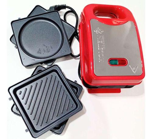 Imagem de Maquina Multigrill 3 Em 1 Waffle Grill E Sanduicheira 220 V