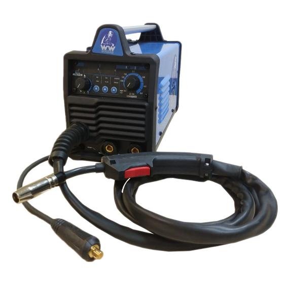 Imagem de Maquina multiprocesso mig/tig/eletrodo 140amp wwsoldas 220v