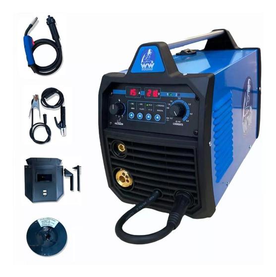 Imagem de Maquina Multiprocesso Mig/Tig/Eletrodo 150 Bivolt110/220V Ww