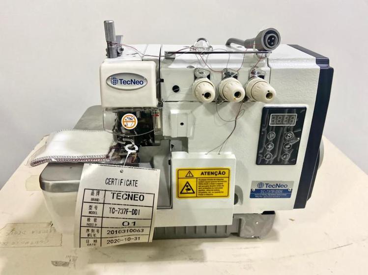 Imagem de Máquina Overlock Direc Drive 550w, 3Fios, 220v-TEC NEO