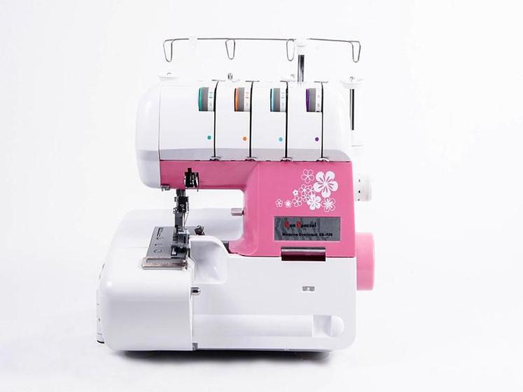 Imagem de Máquina Overlock Doméstica Ss-320 110V Mecânica Pink - Sun Special