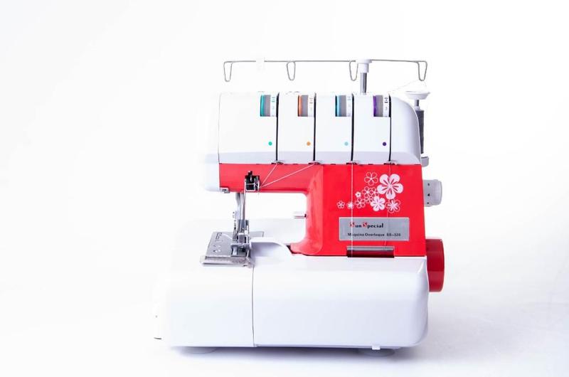 Máquina Overlock Doméstica Ss-320 220V Mecânica Vermelha - Sun Special Menor preço em Máquina Overlock Doméstica Ss-320 220V Mecânica Vermelha - Sun Special