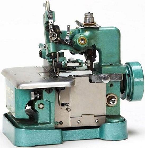 Maquina Overlock Semi Industrial Costura Overloque 220V Lorben Máquina de Costura Industrial