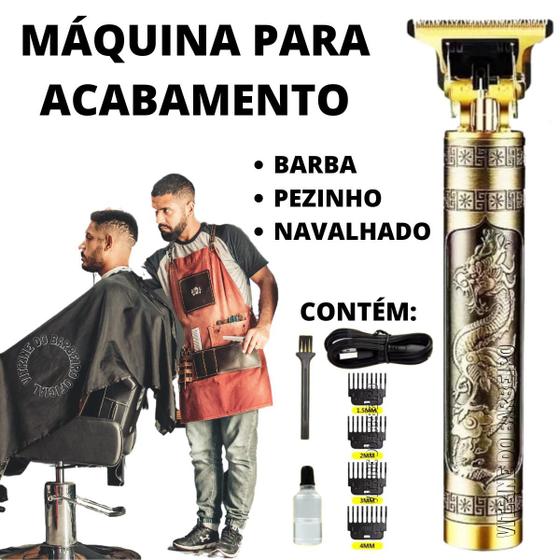 Imagem de Máquina Para Acabamento Bivolt Cabelo E Barba Profissional!!