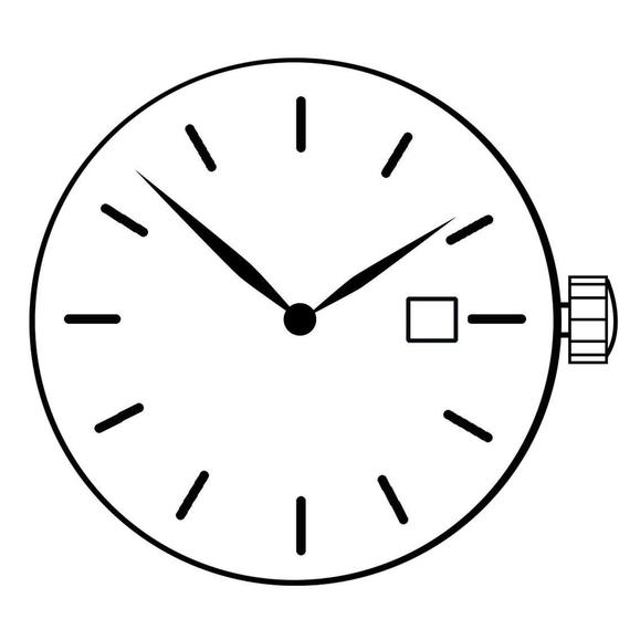 Imagem de Máquina Para Relógio De Pulso Ronda 714 Calendário 3