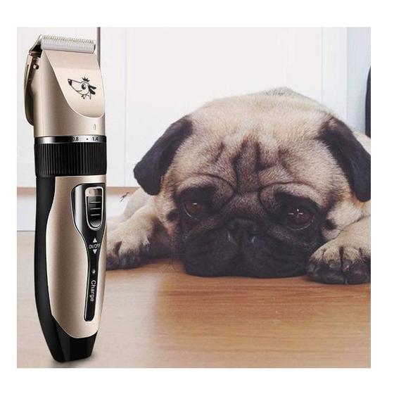 Imagem de Máquina Para Tosa USB Recarregável Para Pets Resistente Bivolt - Aproveite!