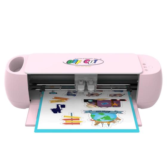 Imagem de Maquina Plotter de Recorte Off Paper A3 Bivolt Rosa