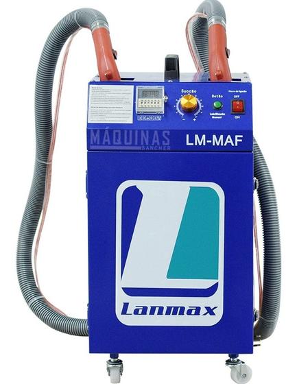 Imagem de Máquina Portátil De Arrematar Fio E Linha Com 2 Cabeças