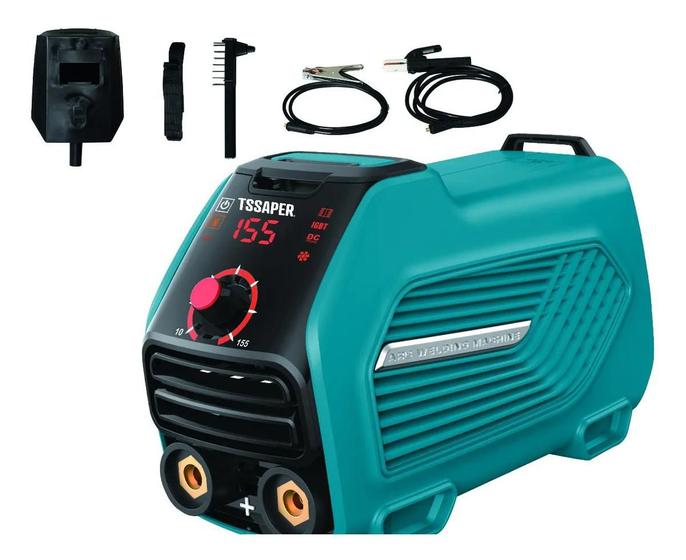 Maquina Solda Inversora 155amp 110v Tig Eletrodo Aluminio Tssaper ...