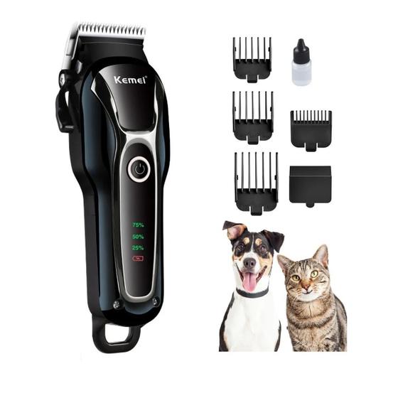 Máquina Tosa Pet Kemei Km-1991 Profissional S/ Fio Bivolt Menor preço em Máquina Tosa Pet Kemei Km-1991 Profissional S/ Fio Bivolt