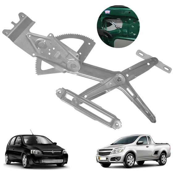 Imagem de Máquina Vidro Elétrica Diant Esq Corsa 2002 à 2012 Montana
