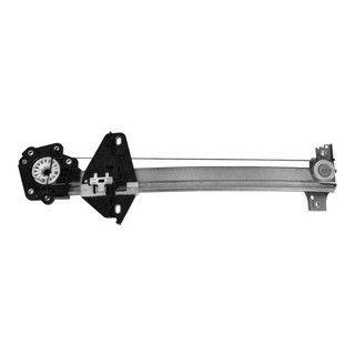 Imagem de Máquina Vidro Elétrico Porta Traseira Sem Motor Fixação Original Civic 2006 2007 2008 2009 201