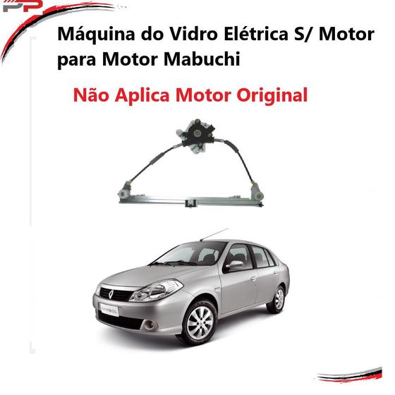 Imagem de Máquina Vidro Elétrico S/Motor Esq Symbol 99-16 4pt - Mab